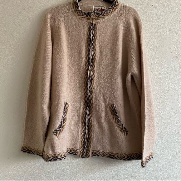 🍄 The Alpaca Connection Alpaca Wool Sweater for fall Rory Gilmore style - Picture 4 of 9